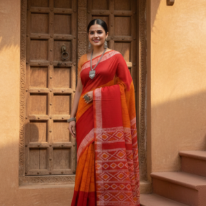RED SAREE